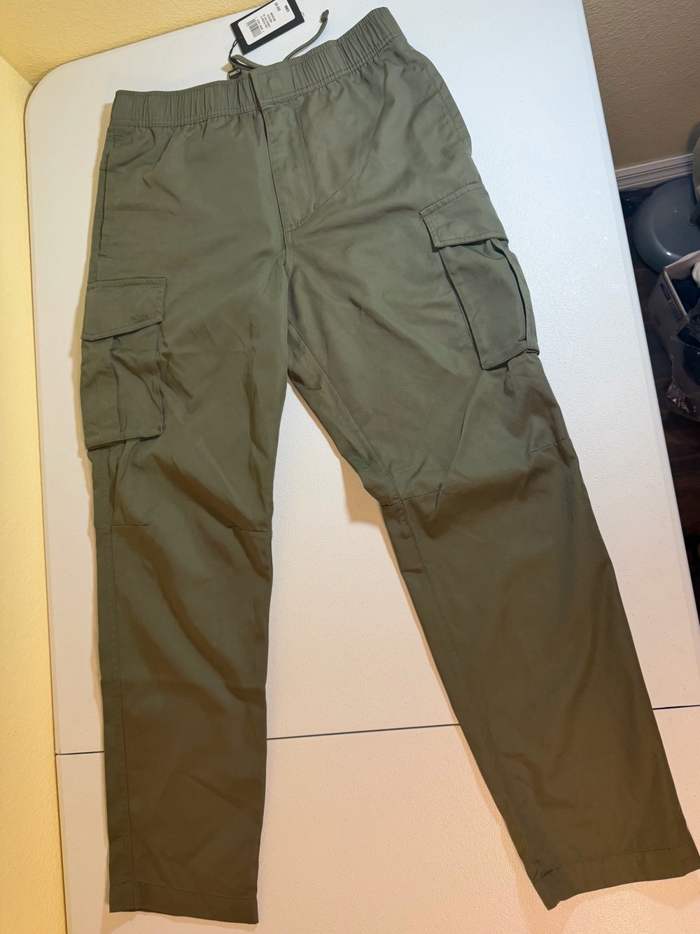 CSG Everett Cargo Pants Olive Green Medium NWT Utility Jogger Tactical Medium - Picture 12 of 12